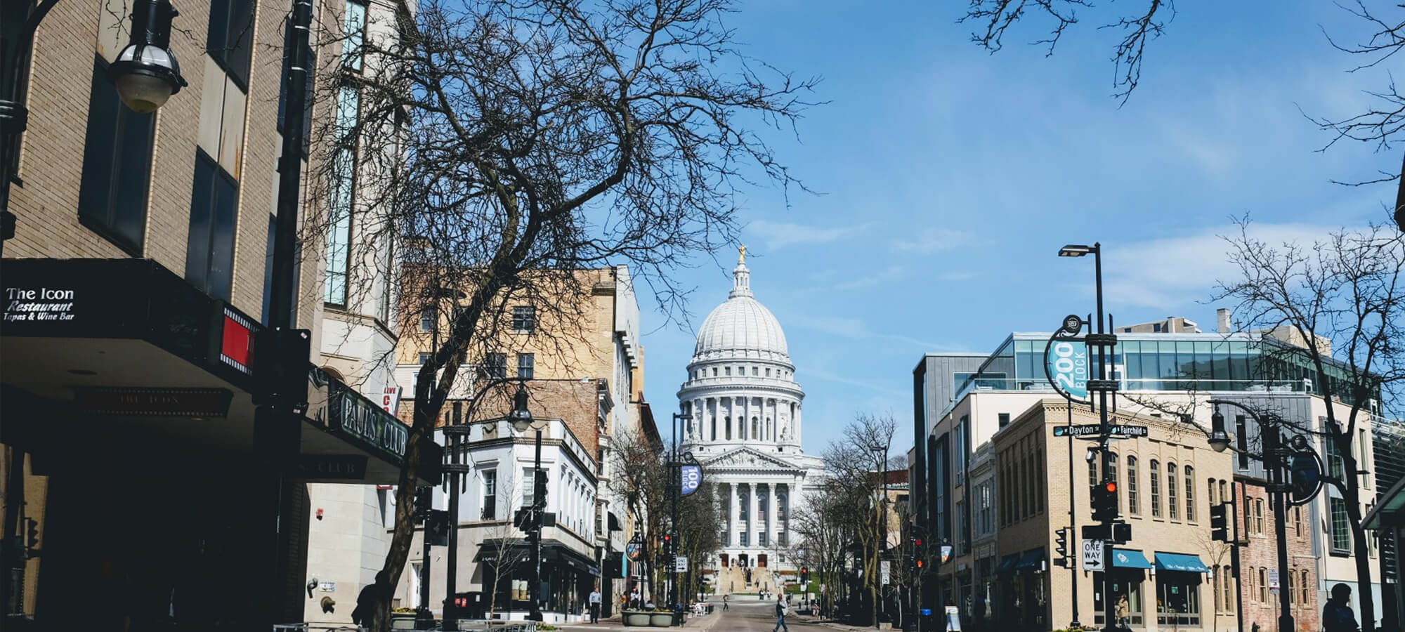 State capital of Madison, Wisconsin